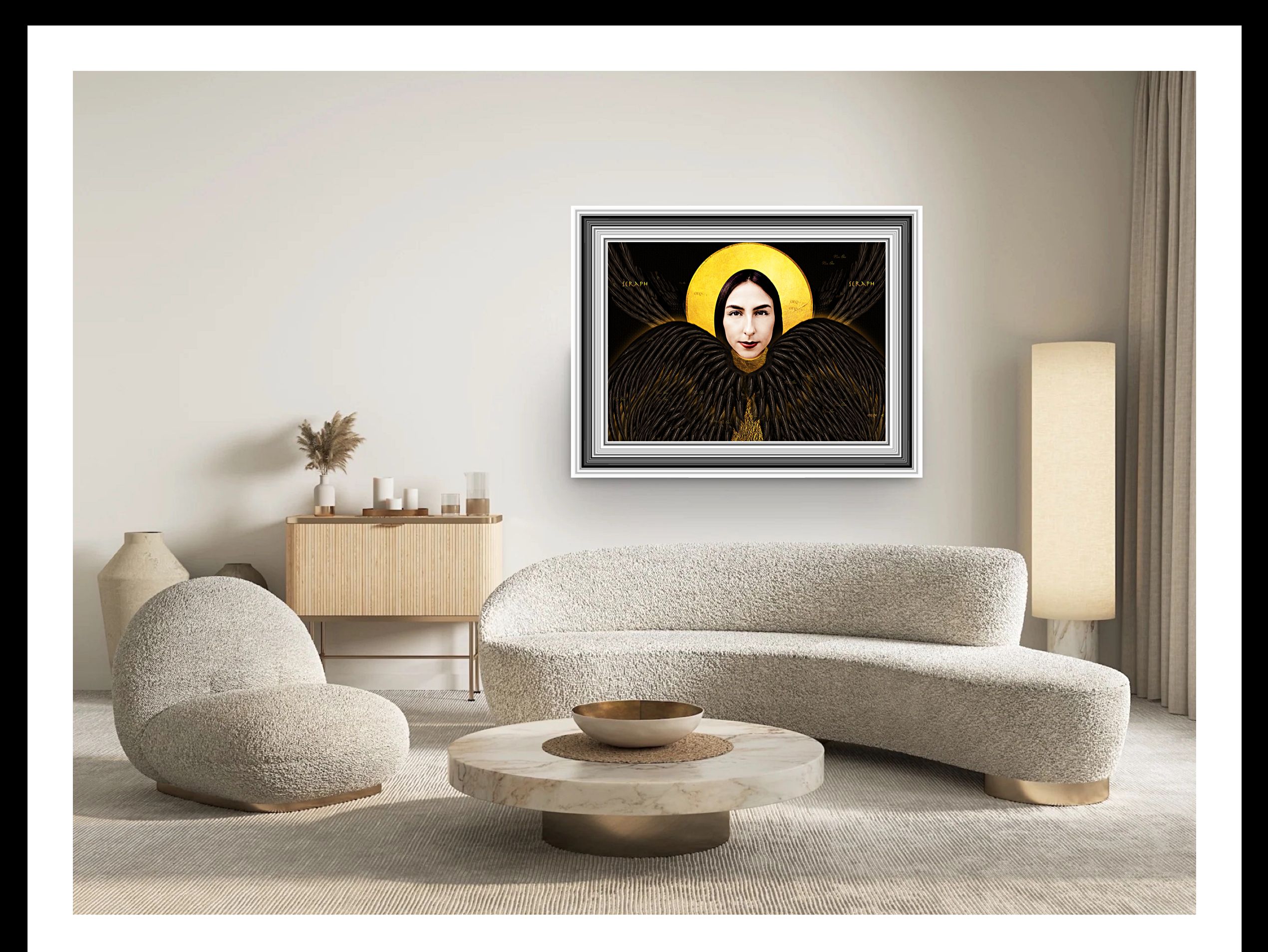Nea Óir art paintings seraph ex deus Nea Oir